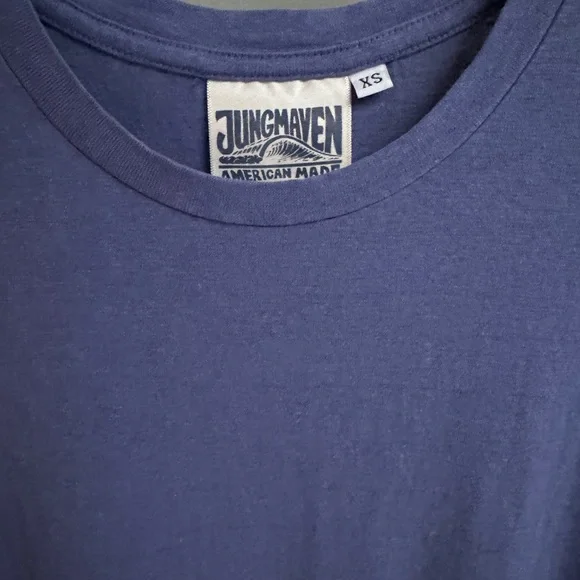 Jungmaven Lorel Tee XS Blue - Picture 4 of 5